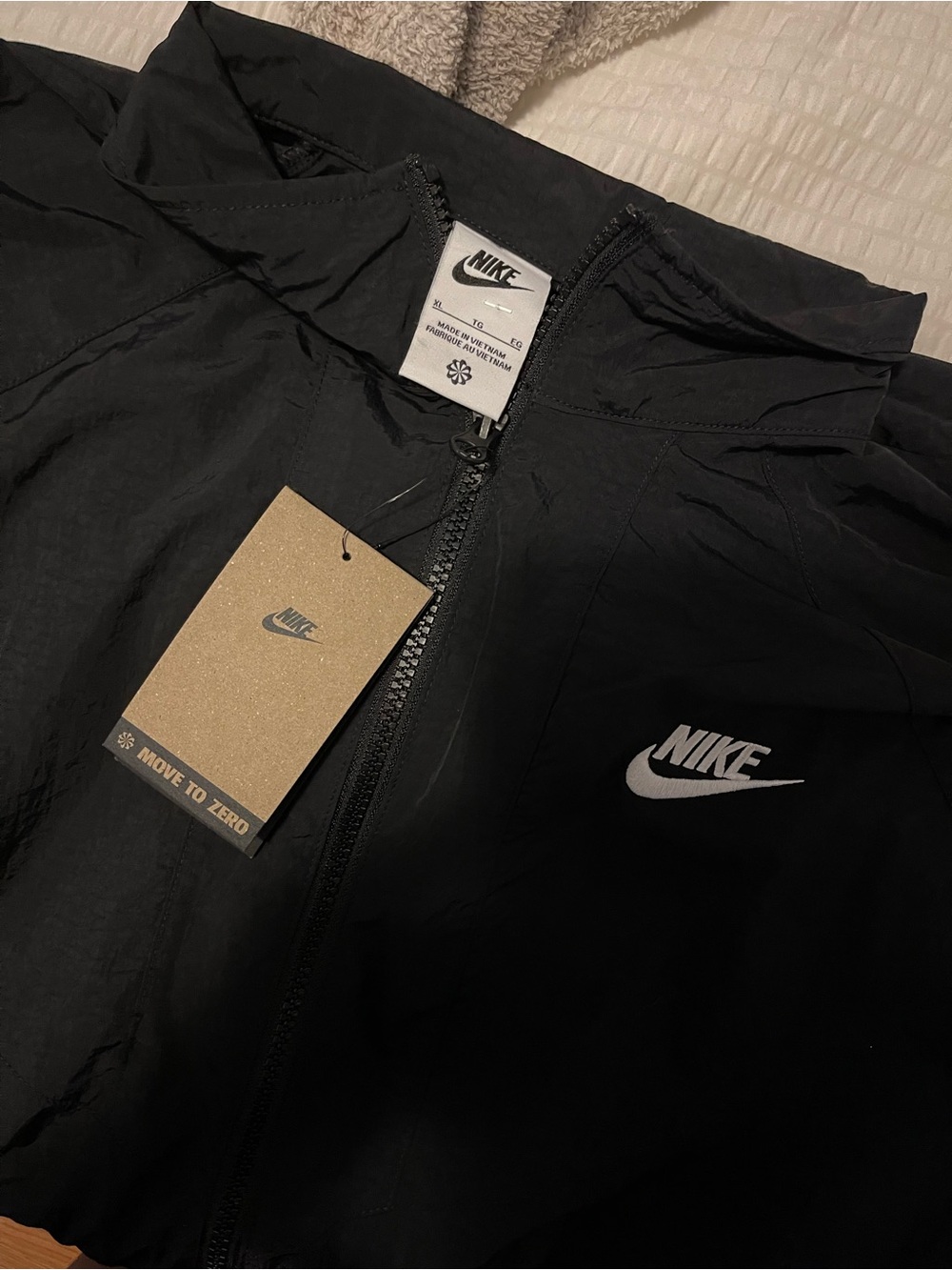 Nike Women’s Black Windbreaker Jacket
